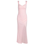 Slim Sleeveless Slit Dress Fashion Temperament Dresses For Women Clothing