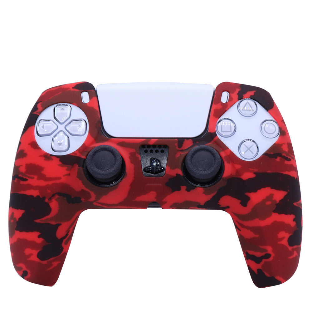 PS5 Protective Silicone Case Skin for DualSense Wireless Controller Thumb Grips Gel Rubber Cover