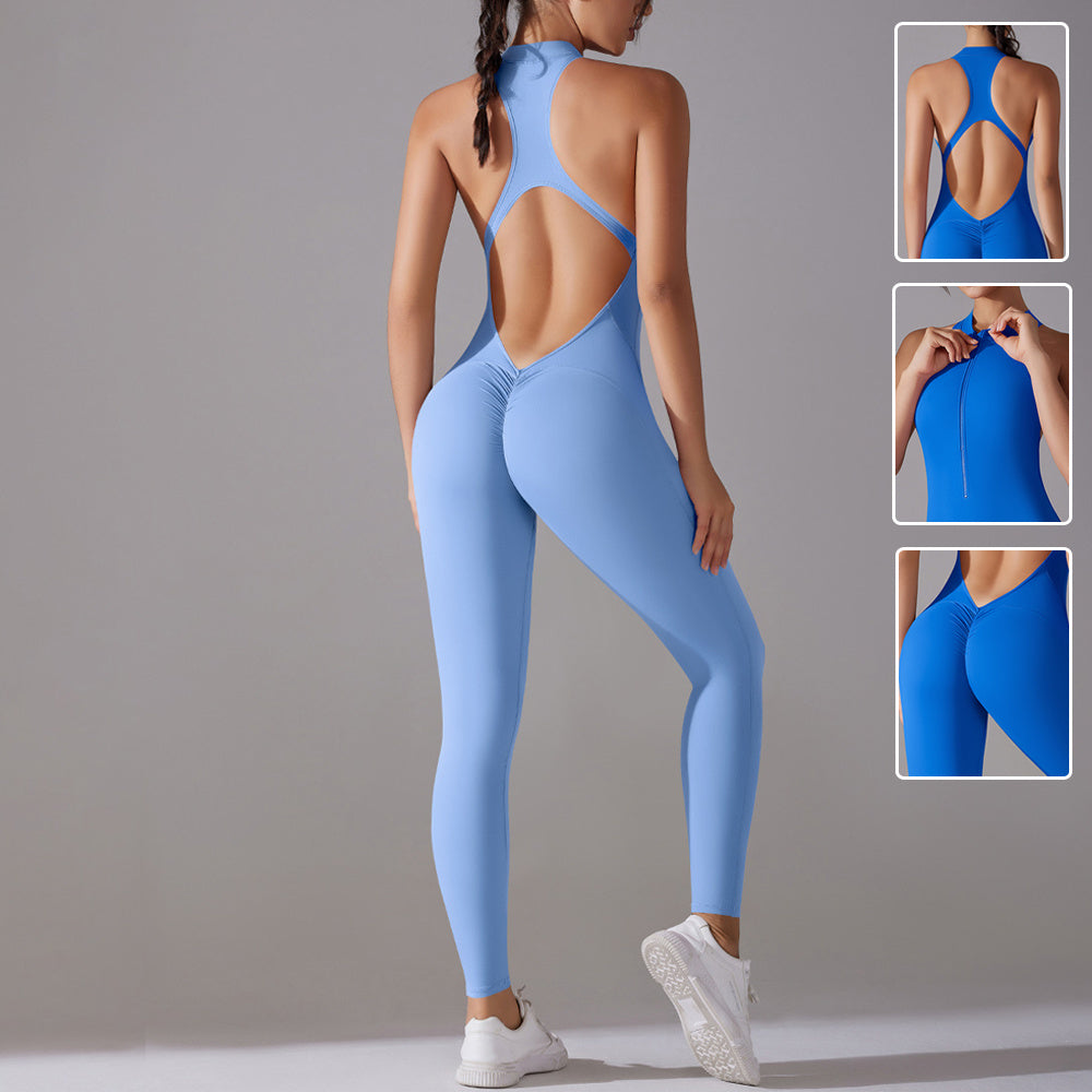 umpsuit Yoga Fitness Running Dance Slim Bodysuit Women Sports Clothing