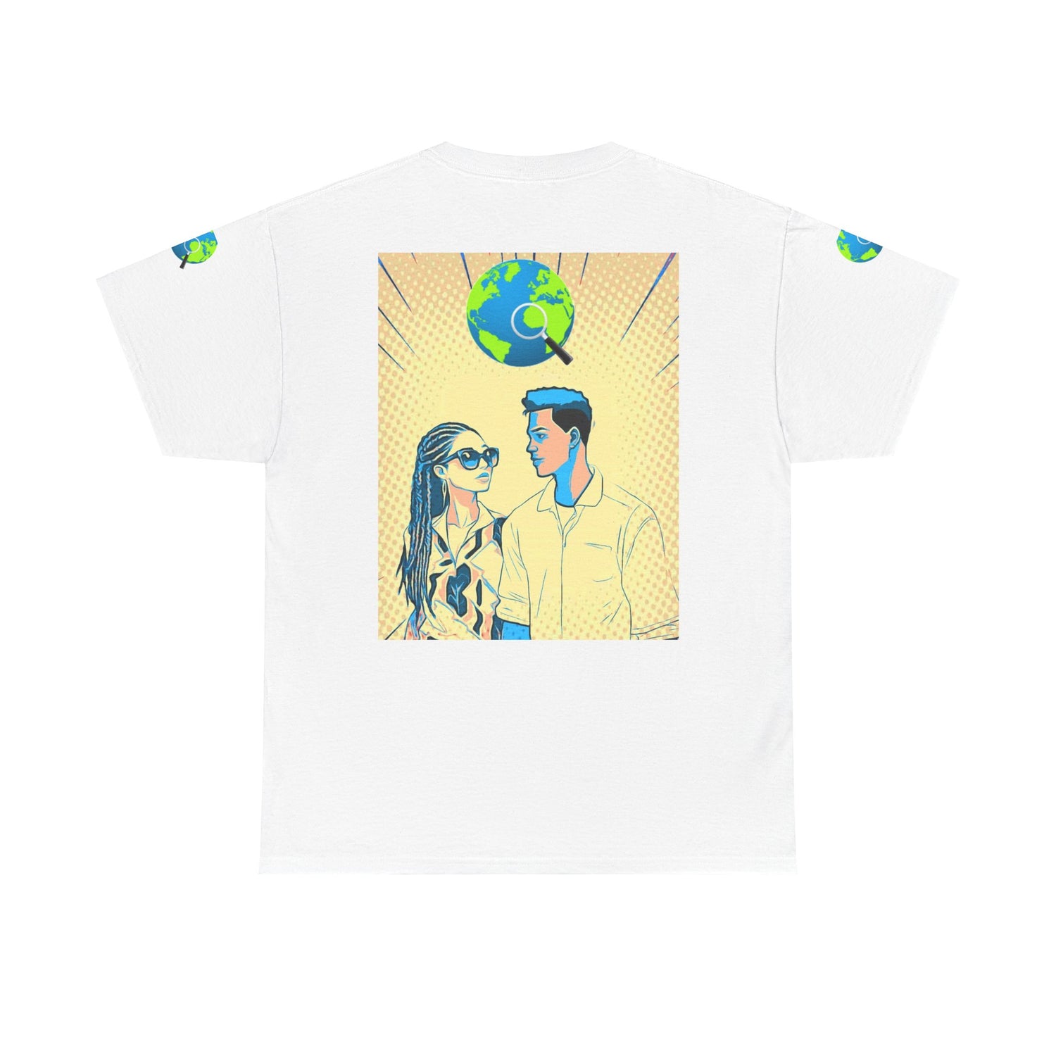 Aziri Tee Shirt - Hip Hop Front, Back, and Sleeve Design