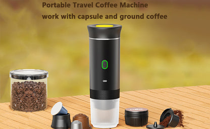 Portable Electric Espresso Machine – 3-in-1 Coffee Maker