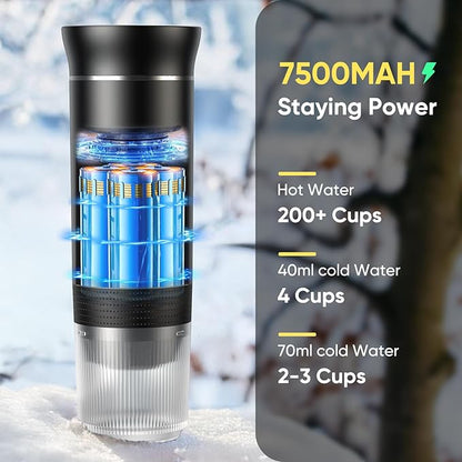 Portable Electric Espresso Machine – 3-in-1 Coffee Maker