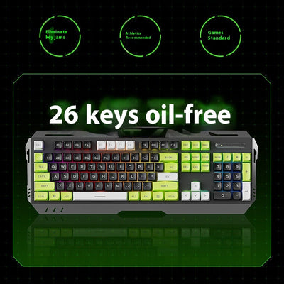 Keyboard Wired Mechanical Feeling Gaming Electronic Sports Desktop Computer Mute